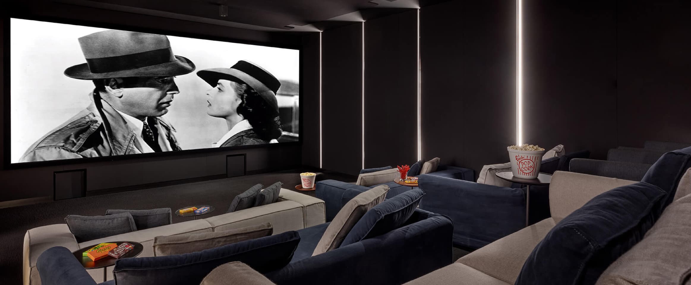 private theater room